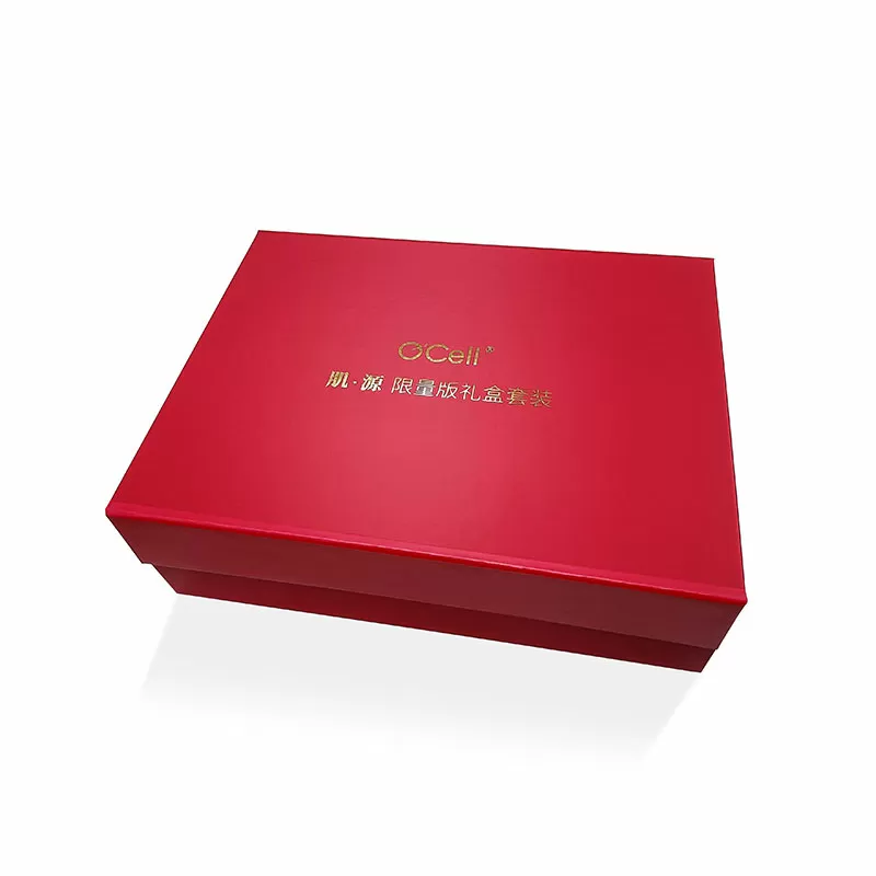 Medium Red Magnetic Gift Box - Geotobox