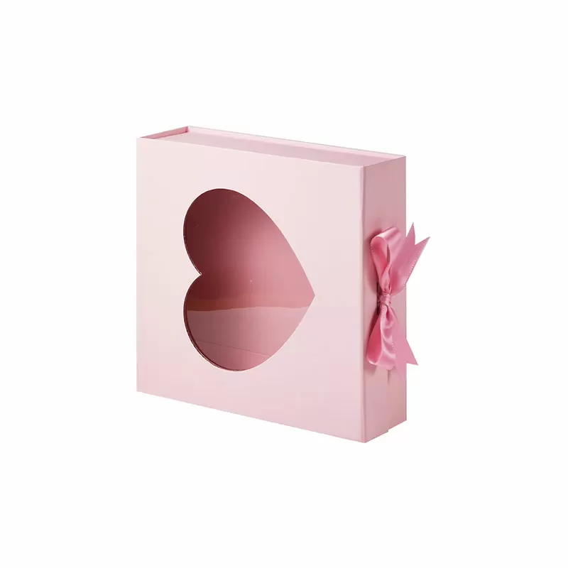 Customize Logo Gift Bag with Box Paper Boxes Ribbon Black - China Pink Gift  Box and Transparent Flower Box price