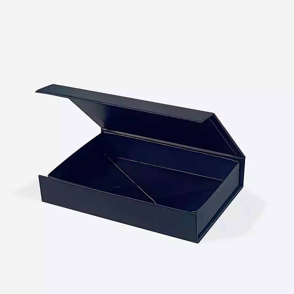 Navy Blue Medium Gift Boxes with changeable ribbon