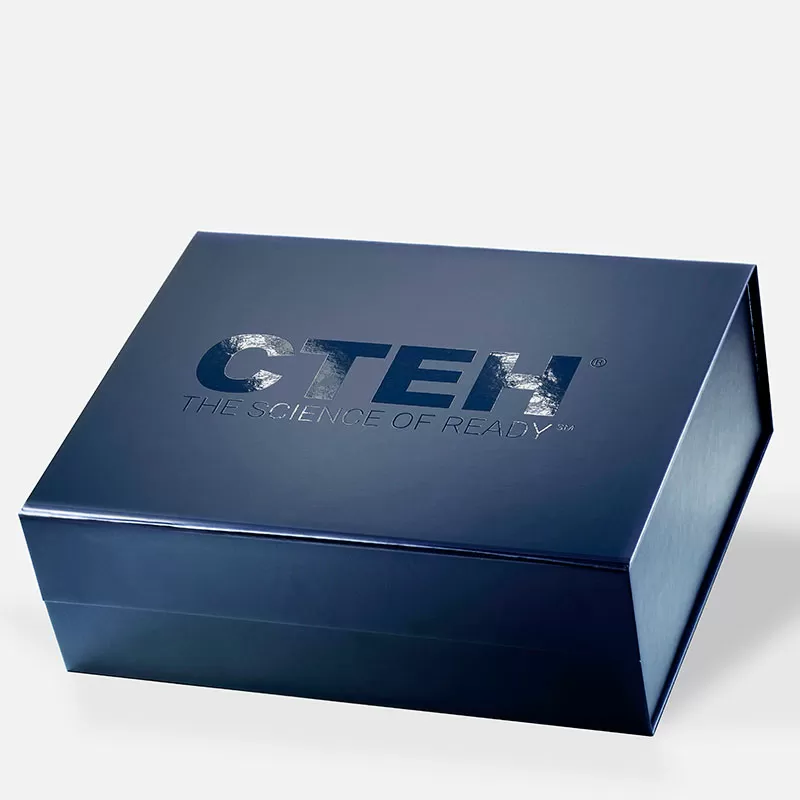 Navy Blue Medium Gift Boxes with changeable ribbon