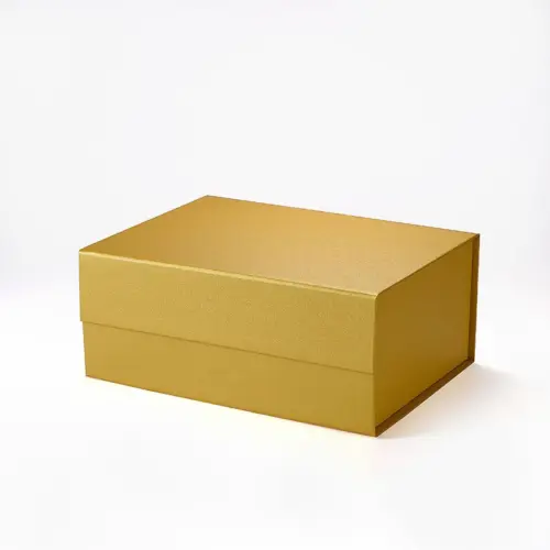 Magnetbox glänzend gold - inklusive Holzwolle - sehr groß - Luxus -  Magnetverschluss - 350mm x 250 mm x 100 mm : : Bürobedarf &  Schreibwaren