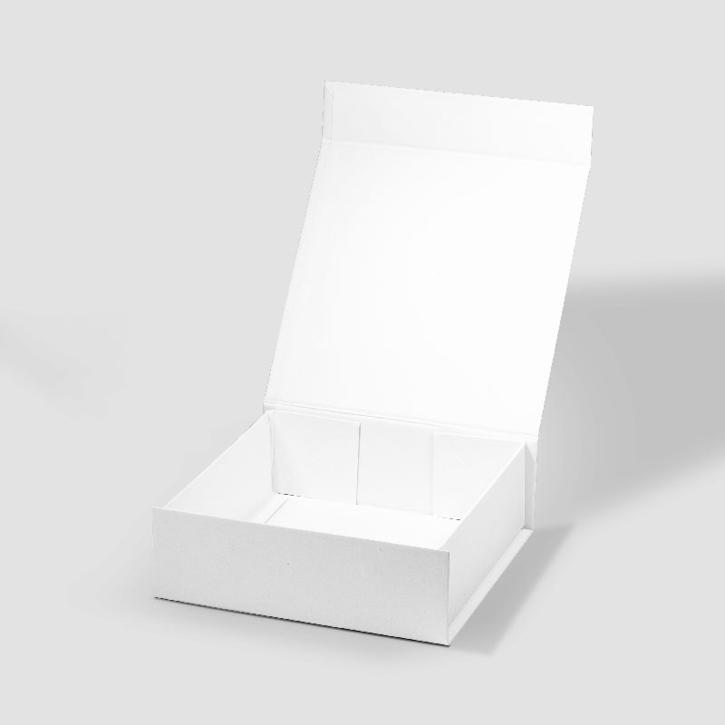 A6 Square White Magnetic Gift Box - Geotobox