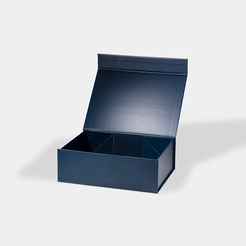 Medium Red Magnetic Gift Box with Ribbon - Geotobox