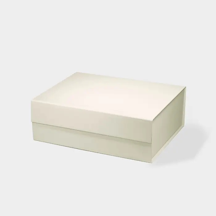 A4 Deep Ivory Magnetic Gift Box - Geotobox