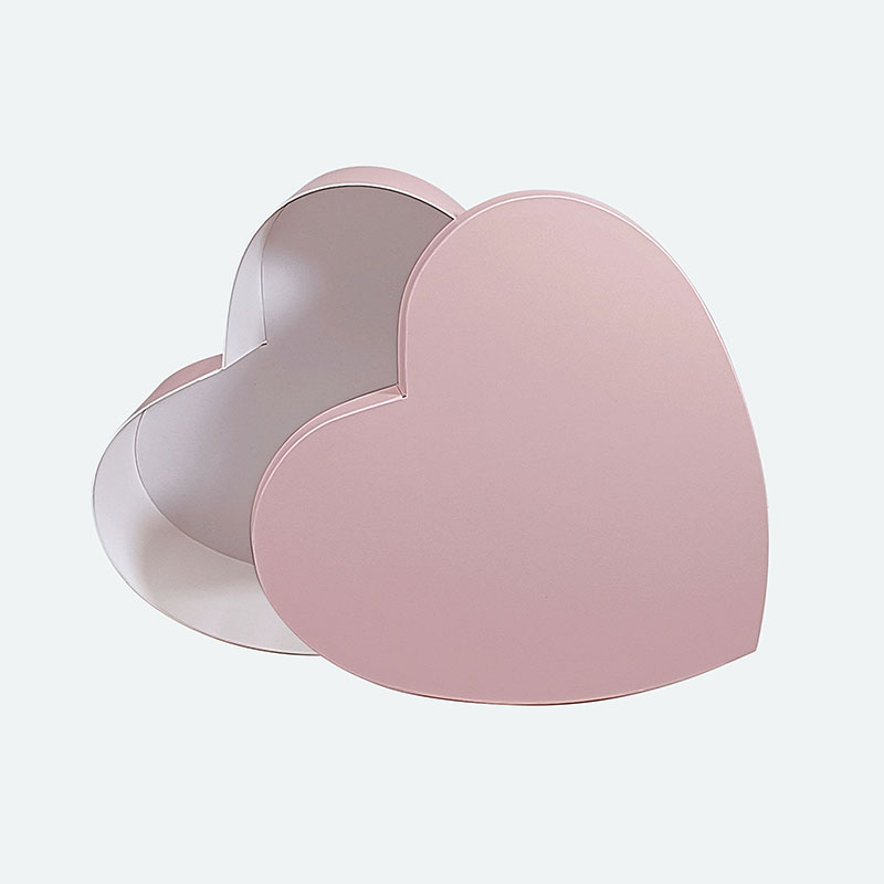 Pink Big Heart Shaped Gift Box - Geotobox