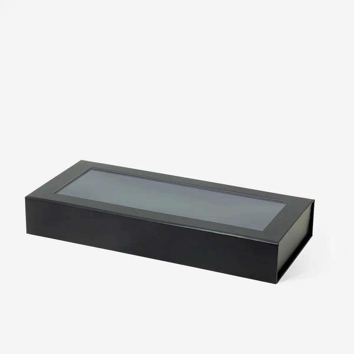 F2 Black Magnetic Gift Box with Window