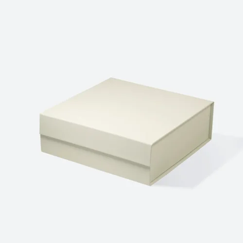 A5 Square Ivory Magnetic Gift Box