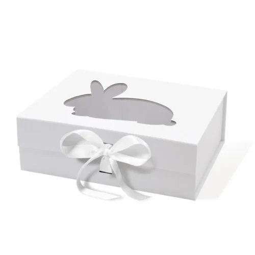 Medium Easter Rabbit Shaped Window Gift Box